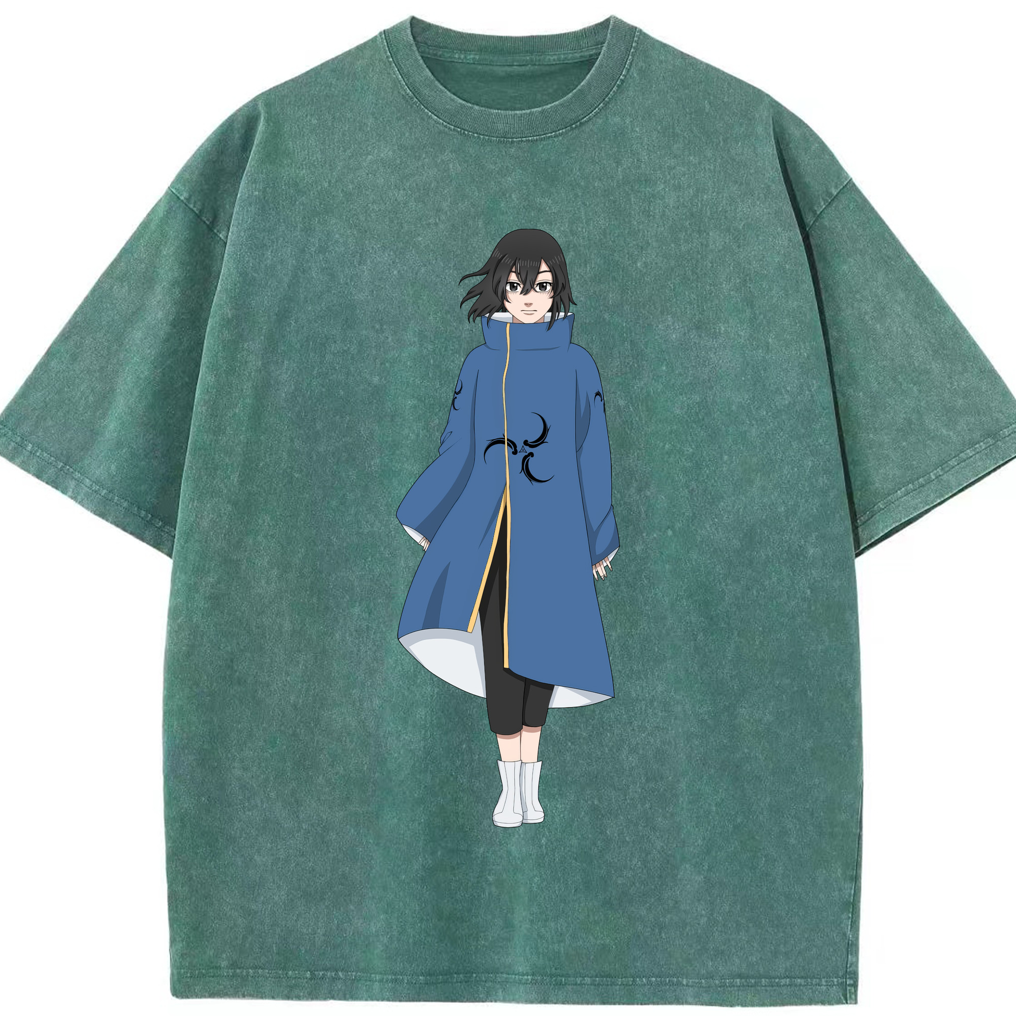 （画像用） 東京リベンジャーズ Tokyo Revengers 綿100% ヴィンテージ風 半袖Tシャツ（フロントプリント）